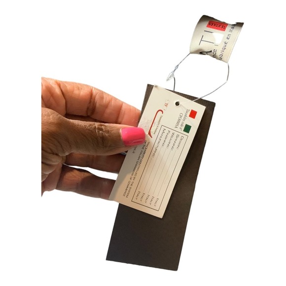 Anthropologie Frati Italian Home Collection Throw Pillow Boiled Wool Chevron NWT - Picture 9 of 10